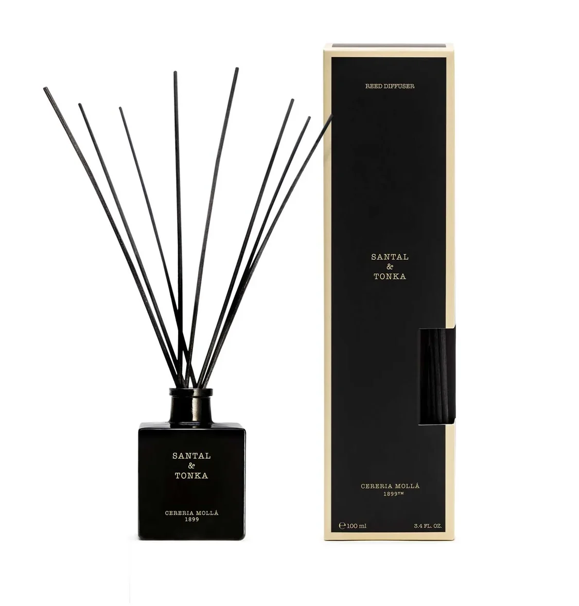 Rørdiffuser, Santal & Tonka | Cerería Mollá