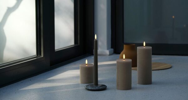 Pillar Candle Rustic, Sandstone | Uyuni - Image 3