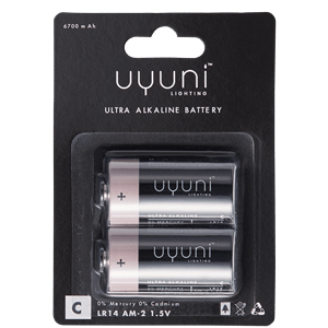 C-batteri, 2 pack | Uyuni