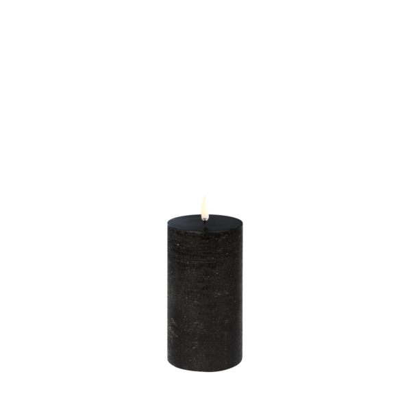 Pillar Candle Rustic, Forrest Black | Uyuni