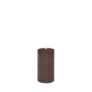 Pillar Candle Rustic, Brown | Uyuni