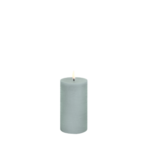 Pillar Candle Rustic, Dusty Green | Uyuni