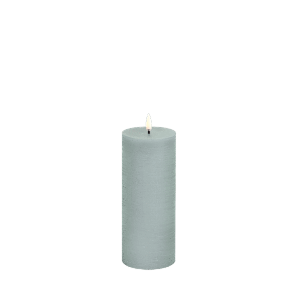 Pillar Candle Rustic, Dusty Green | Uyuni - Image 2