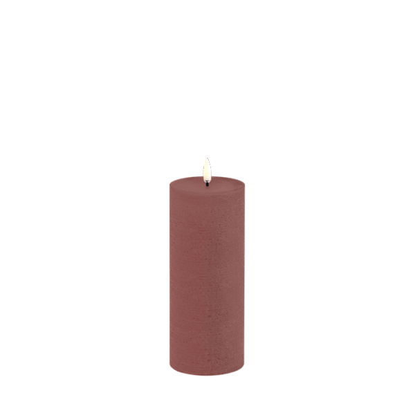 Pillar Candle Rustic, Terracotta | Uyuni - Image 2