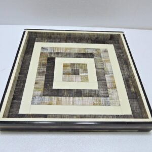 Dekorationsfad, udskåret horn sort | Flamant Jacques