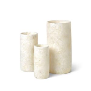 Alabast Cylinder, hvid | Sirocco Living