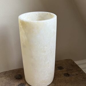 Alabast Cylinder, hvid | Sirocco Living