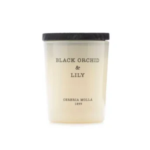 Duftlys 70g, Black Orchid & Lily | Cerería Mollá