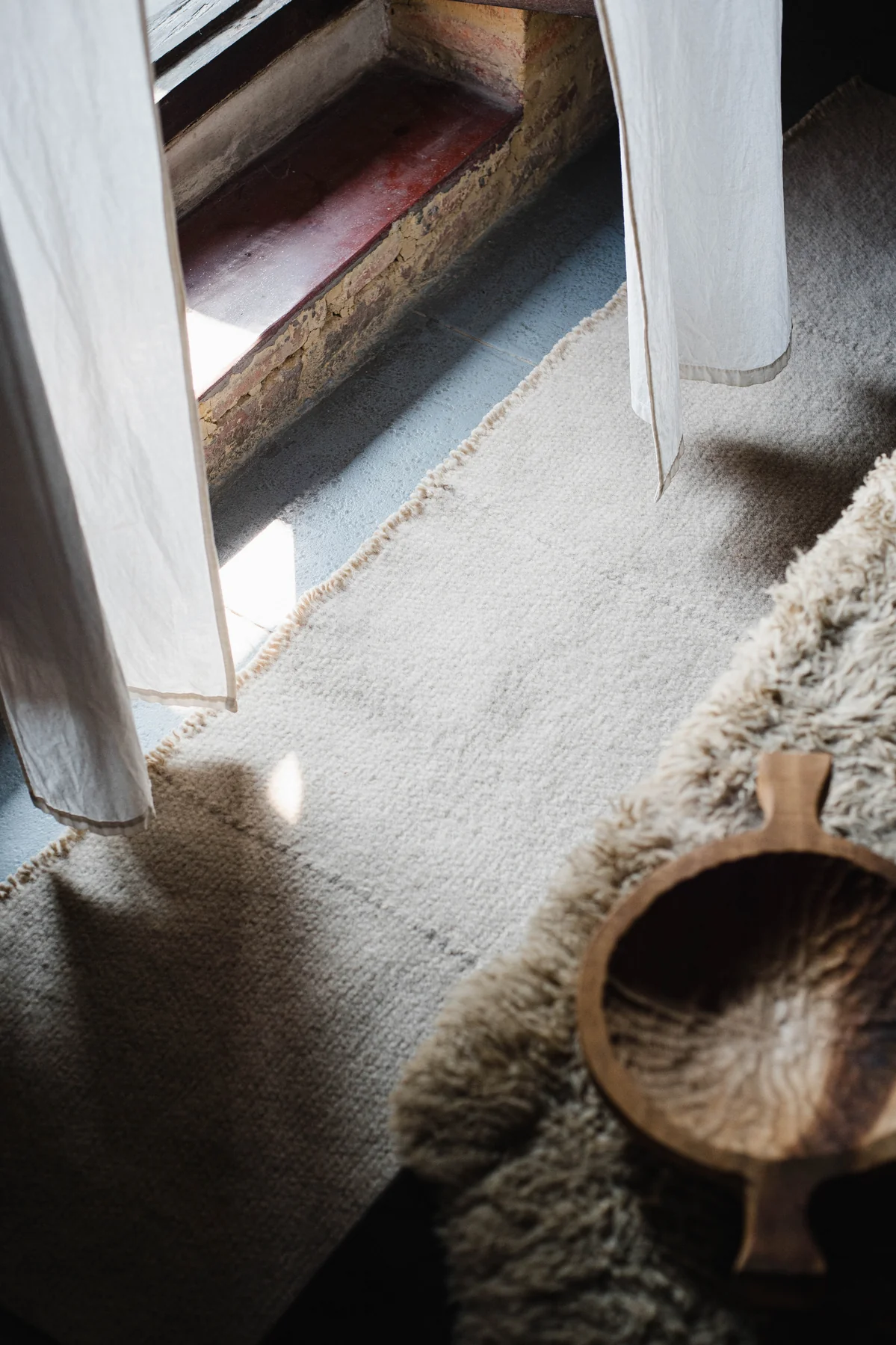 “Prithivi” – Radhi Rug, 80×100 cm | Himalayan Hermitage