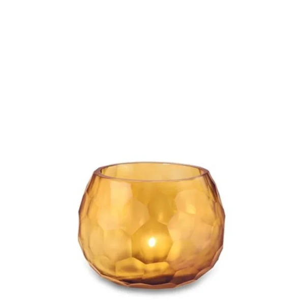 Somba Tealight mundblæst vase, Gold | GUAXS - Billede 2