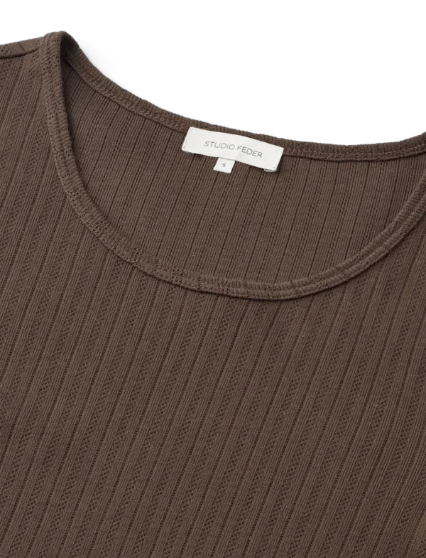 Gertrud bluse - Bark | Studio Feder - Billede 5