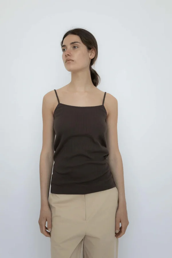 Clara top - Bark | Studio Feder