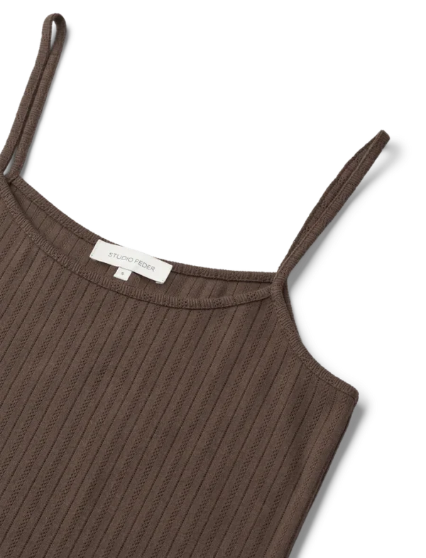 Clara top - Bark | Studio Feder - Billede 7