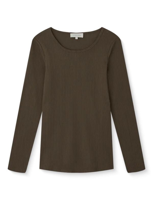 Gertrud bluse - Bark | Studio Feder - Billede 3