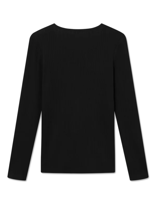 Gertrud bluse - Black | Studio Feder - Billede 2