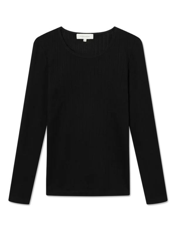 Gertrud bluse - Black | Studio Feder