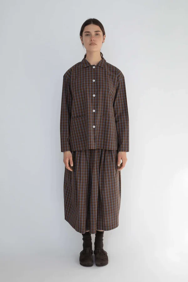 Malou shirt - Chestnut | Studio Feder - Billede 3