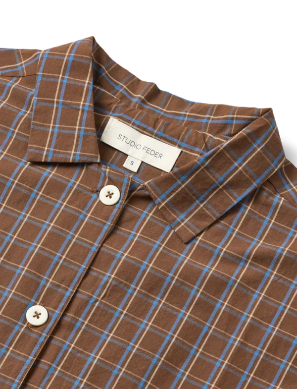 Malou shirt - Chestnut | Studio Feder - Billede 6