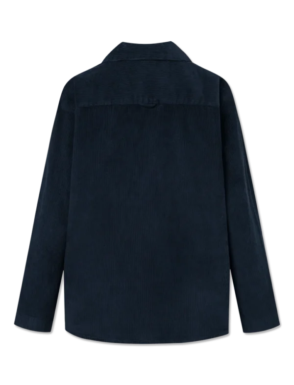 Silja fløjlsskjorte - Navy | Studio Feder - Billede 5