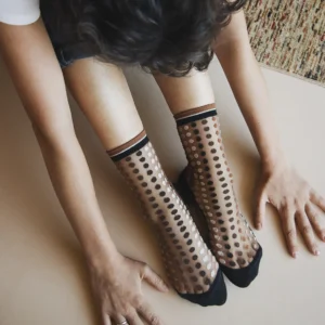 Vetrata Brune, transparente strømper | Atelier St Eustaache