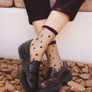 Vénus Rose, transparente strømper | Atelier St Eustache