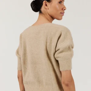 Moi Sweater, Beige Melange | Six Ámes