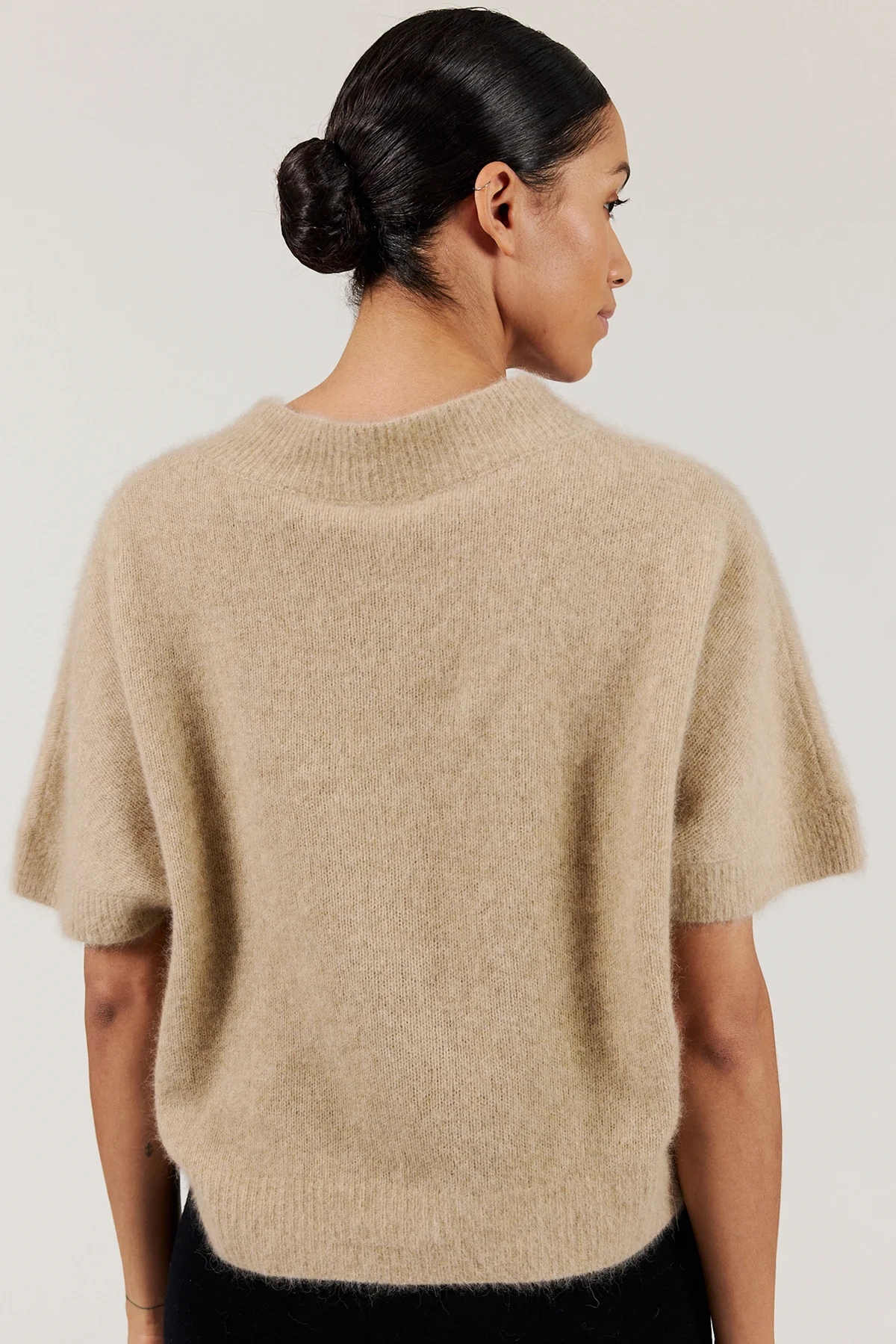 Doanna Sweater, Beige Melange | Six Ámes - Billede 3