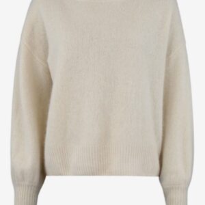 Malou Sweater, Off White Melange | Six Ámes
