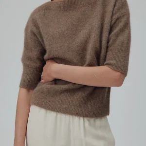 Moi Sweater, Acorn Melange | Six Ámes
