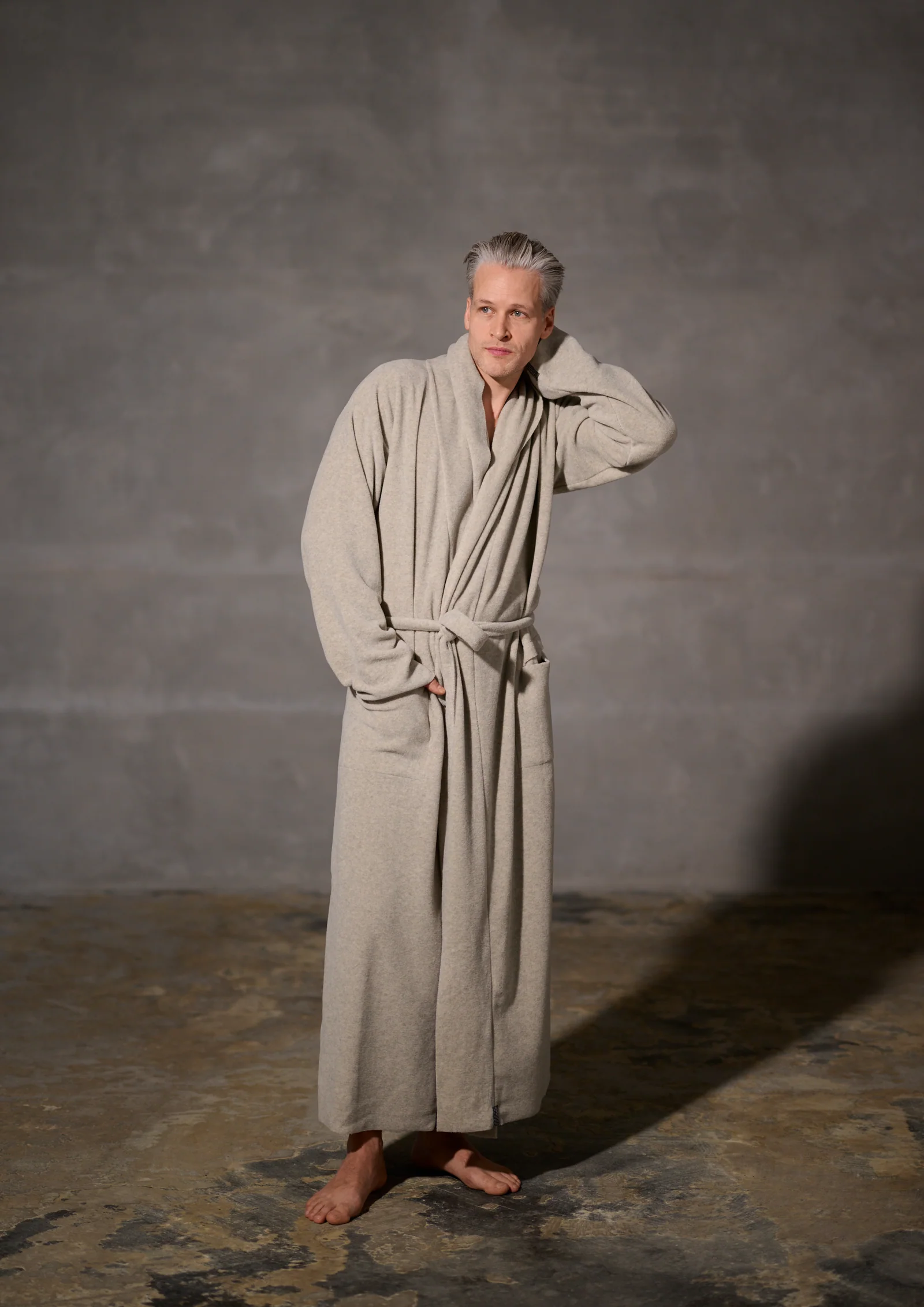 Bathrobe Maxi, Sand | Henriette Steffensen - Billede 4