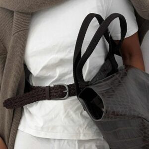 Ella læderbælte, Brown | Montana