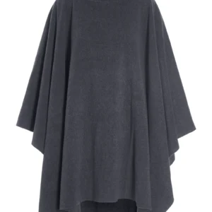 Lounge Poncho, Grey | Henriette Steffensen