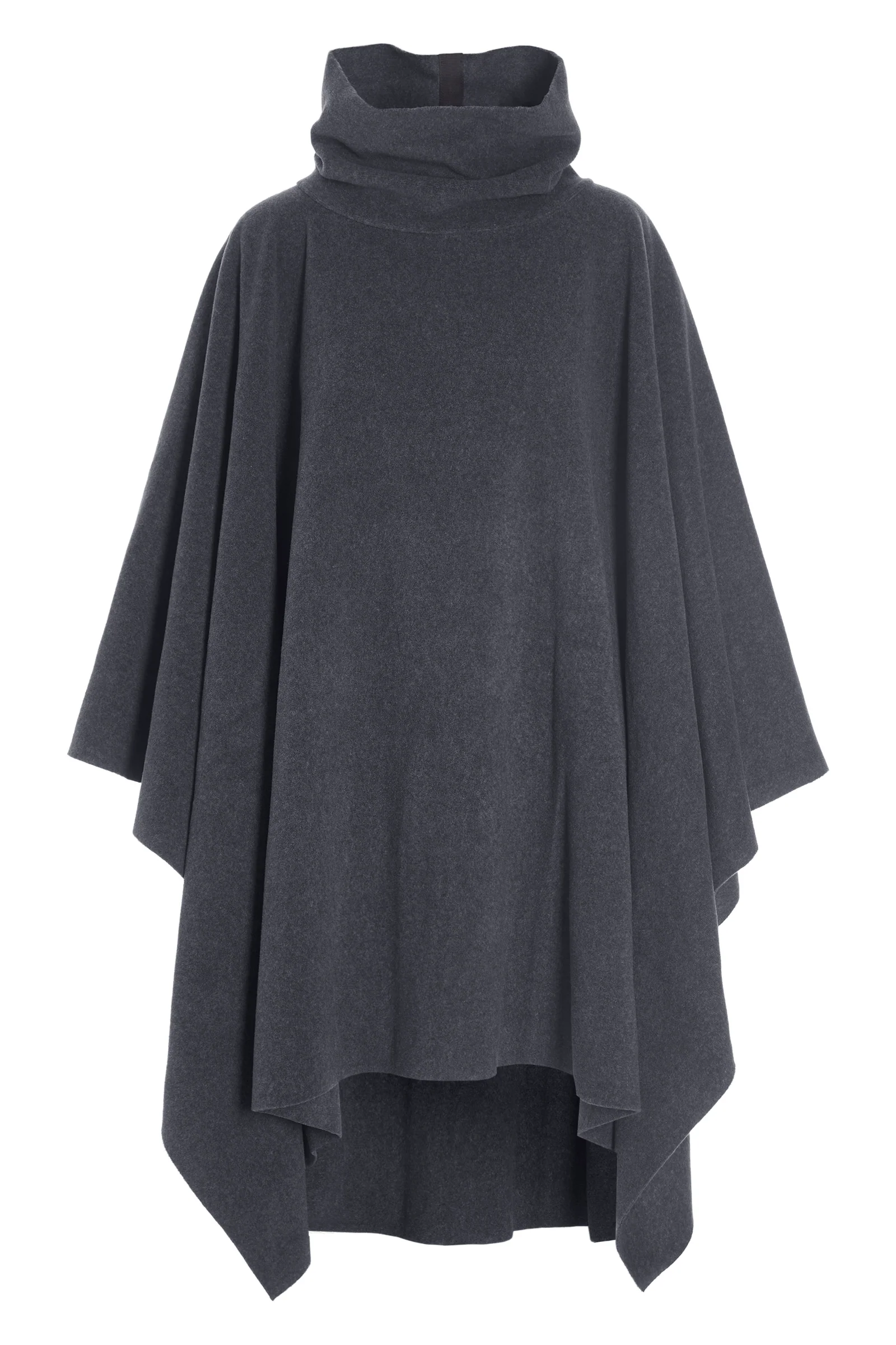 Lounge Poncho, Grey | Henriette Steffensen