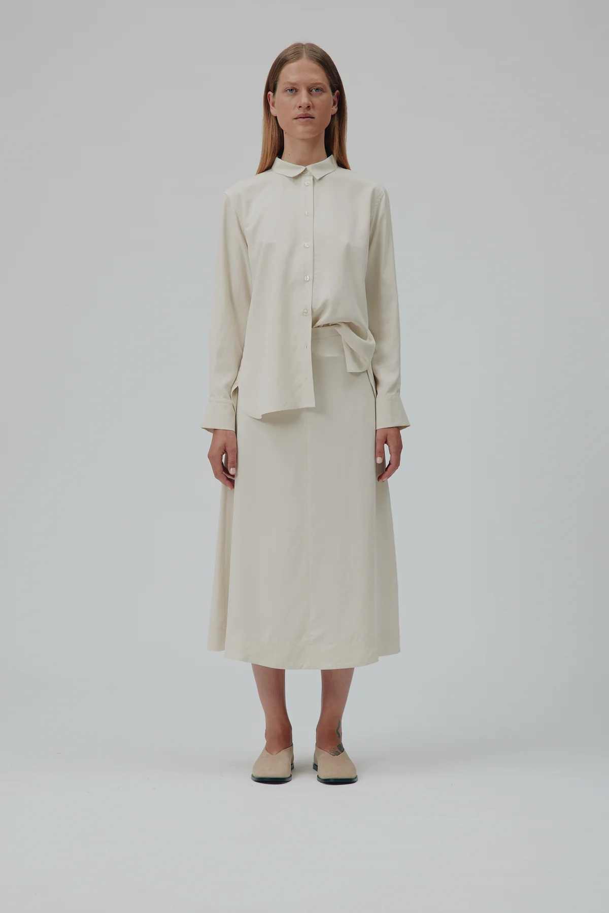 Henrietta Skirt, Turtledove | Six Ámes