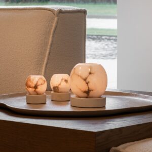 Olessa alabast windlight | RAF deluxe