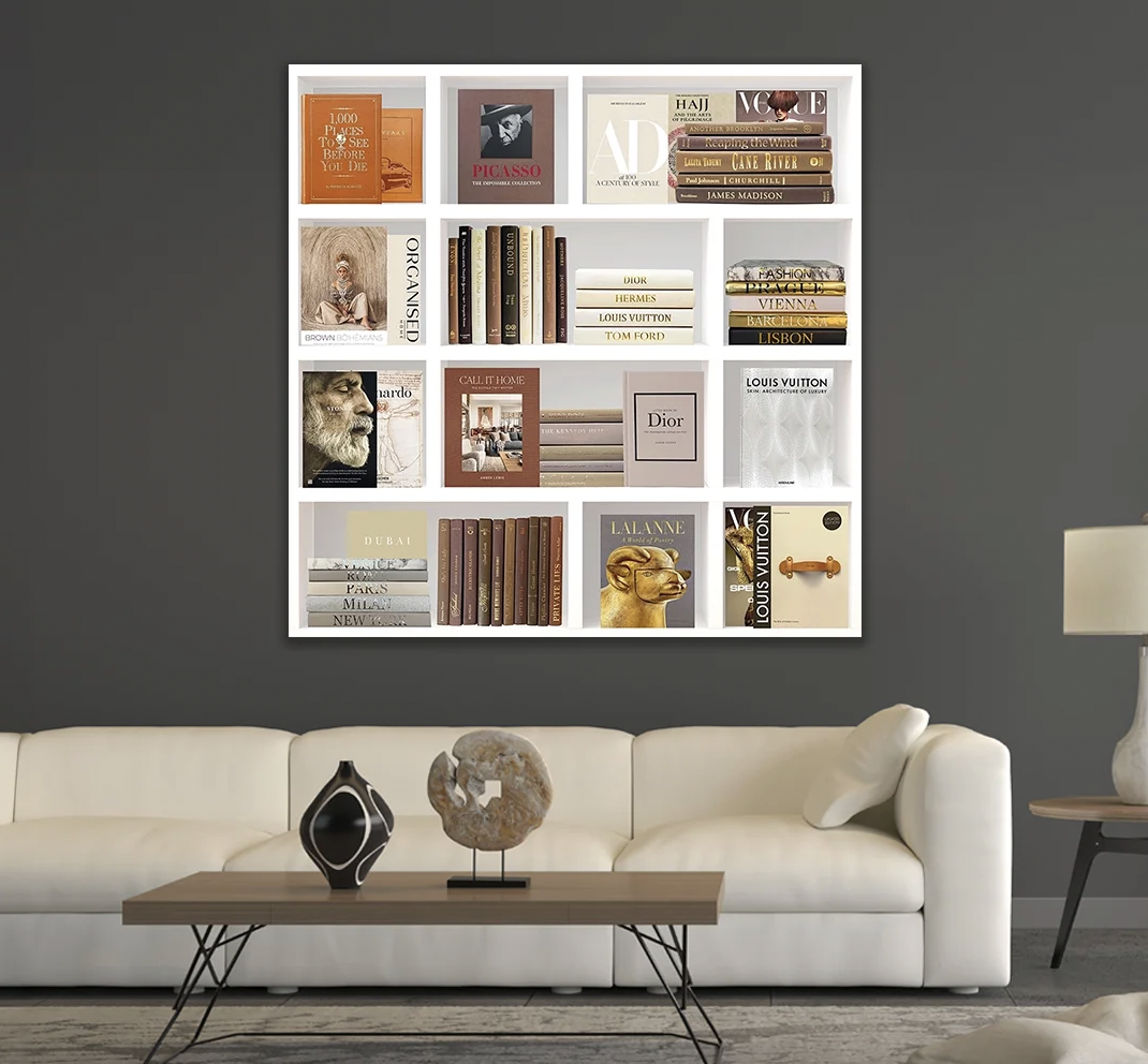 Fashion Moments, 120x120 cm