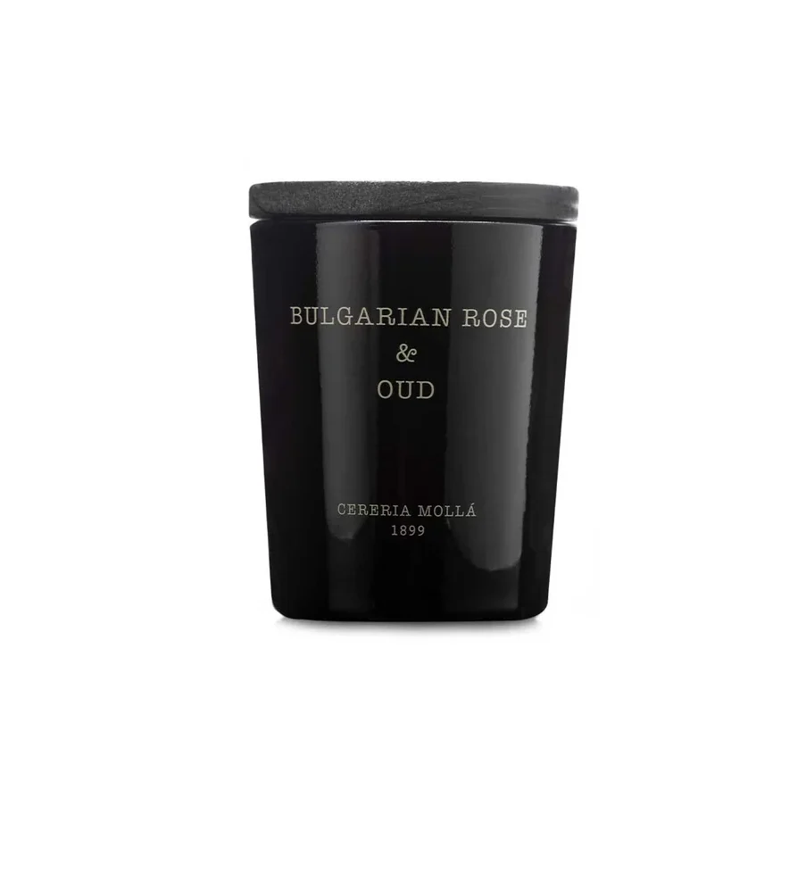 Duftlys 70g, Bulgarian Rose & Oud | Cerería Mollá