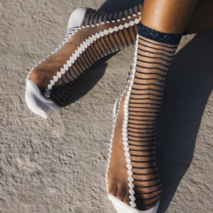 Boavista Blue, transparente strømper | Atelier St Eustache