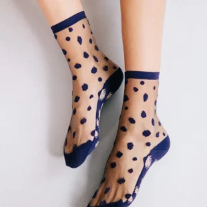 Cotelac Eclats, transparente strømper | Atelier St Eustache