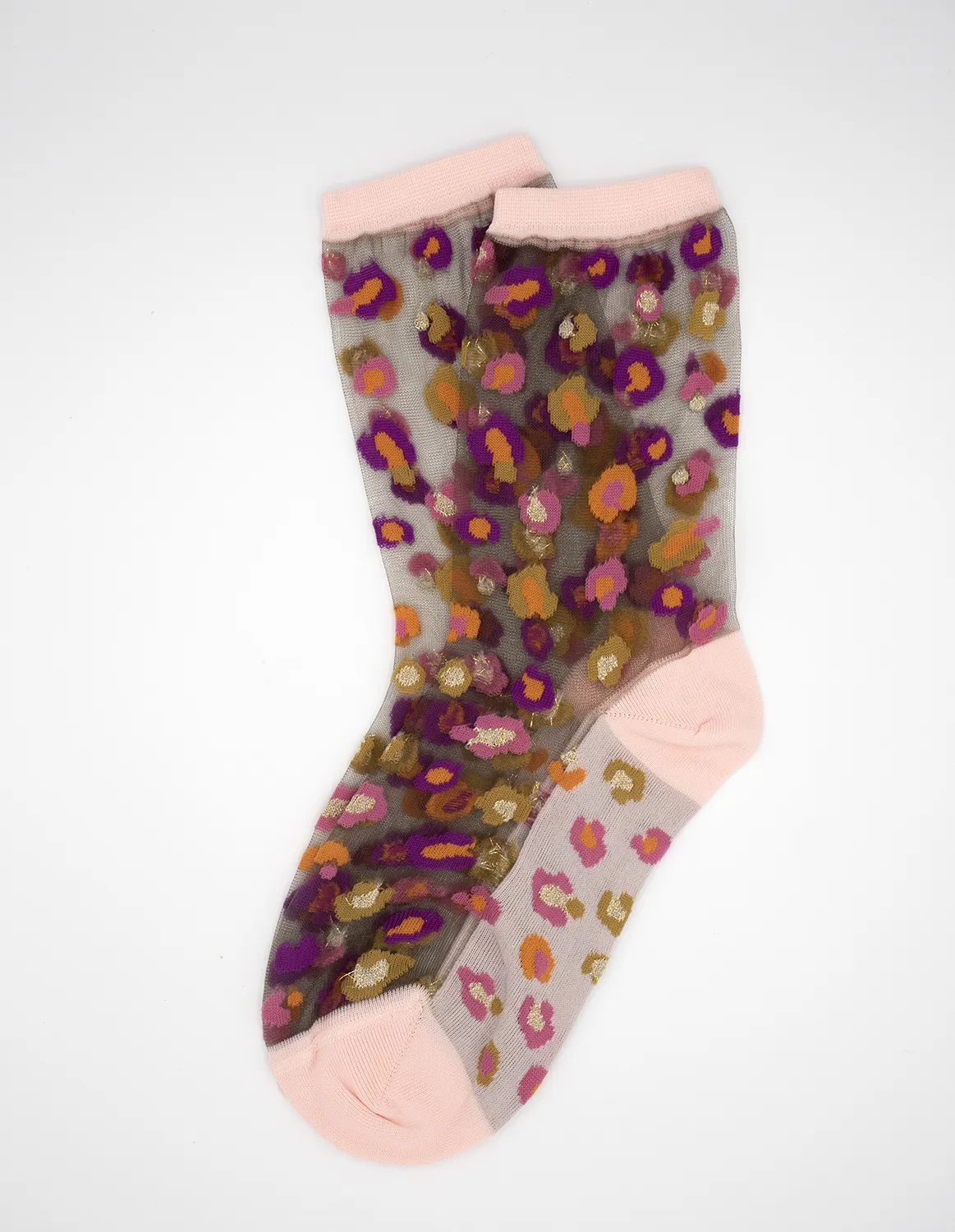 Horseshoe Bend Pink, transparente strømper | Atelier St Eustache - Billede 5