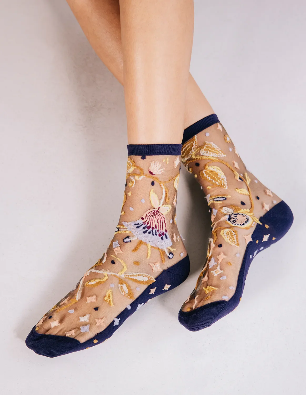 Parures Pâtures, transparente strømper | Atelier St Eustache - Billede 2