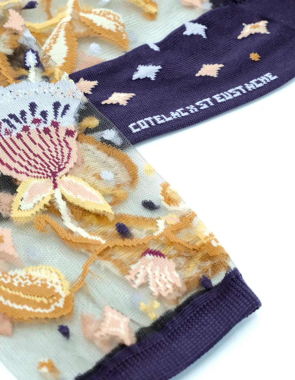 Parures Pâtures, transparente strømper | Atelier St Eustache - Billede 4